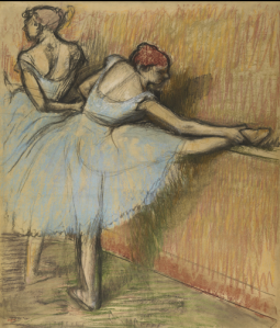 Degas dancersat the barre