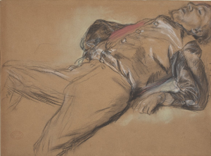 Degas Fallen jockey 1866